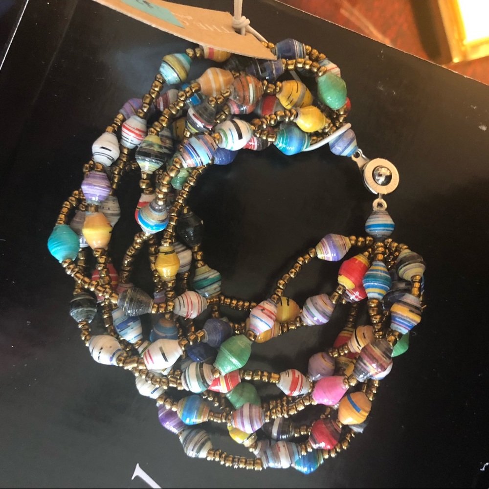 Beaded artist bracelet -Soft Surroundings